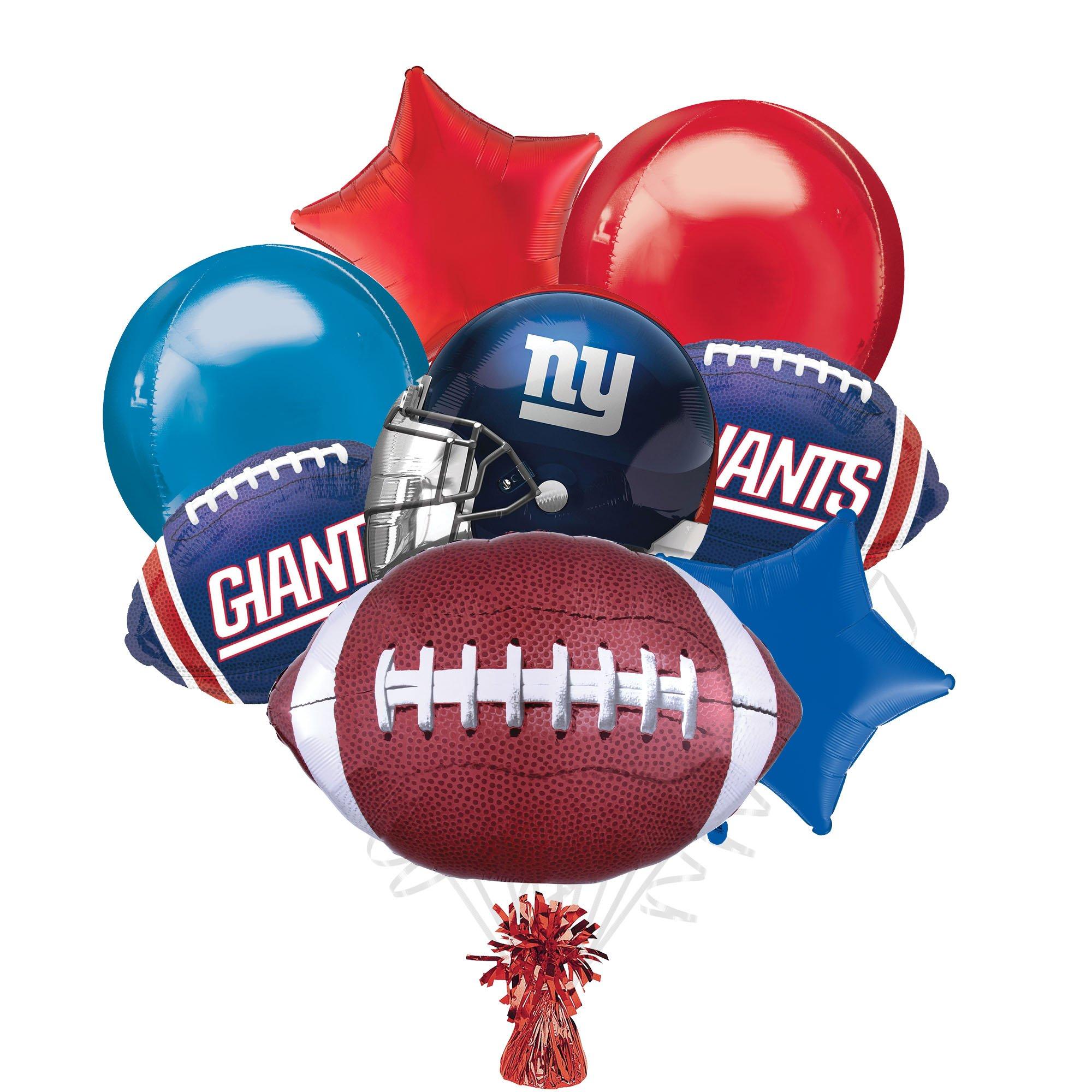 New York Giants Foil Balloon Bouquet